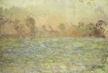 De weide van Limetz nabij Giverny - Claude Monet