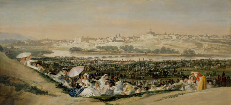 De Weide van Saint-Isidore - Francisco de Goya