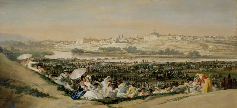 De Weide van Saint-Isidore - Francisco de Goya