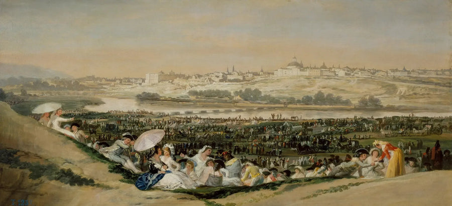 De Weide van Saint-Isidore - Francisco de Goya