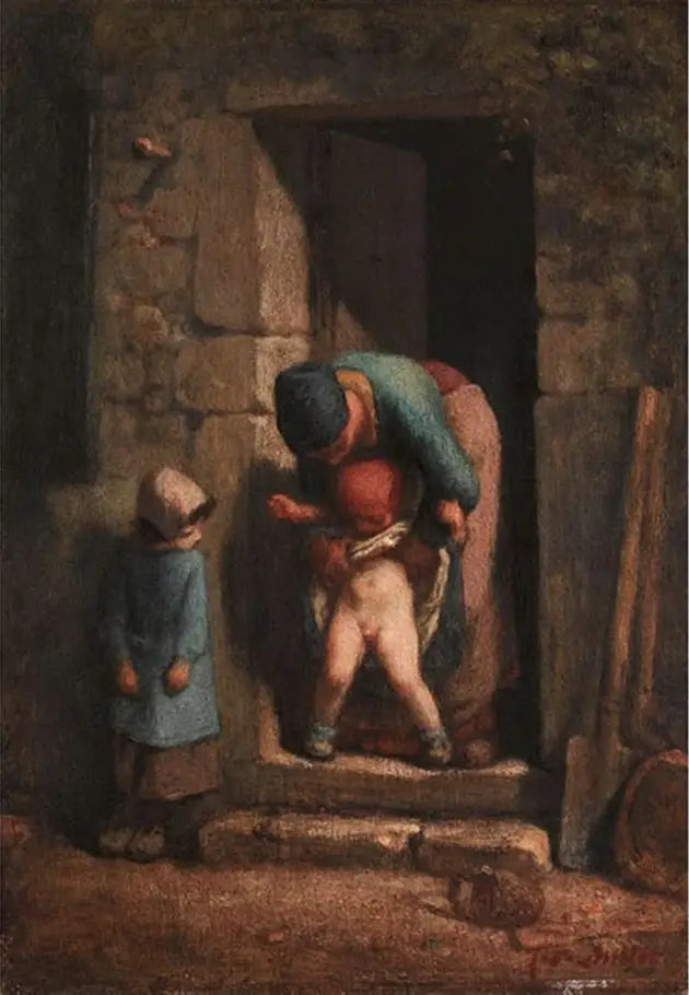 De Moederlijke Voorzorg - Jean-François Millet