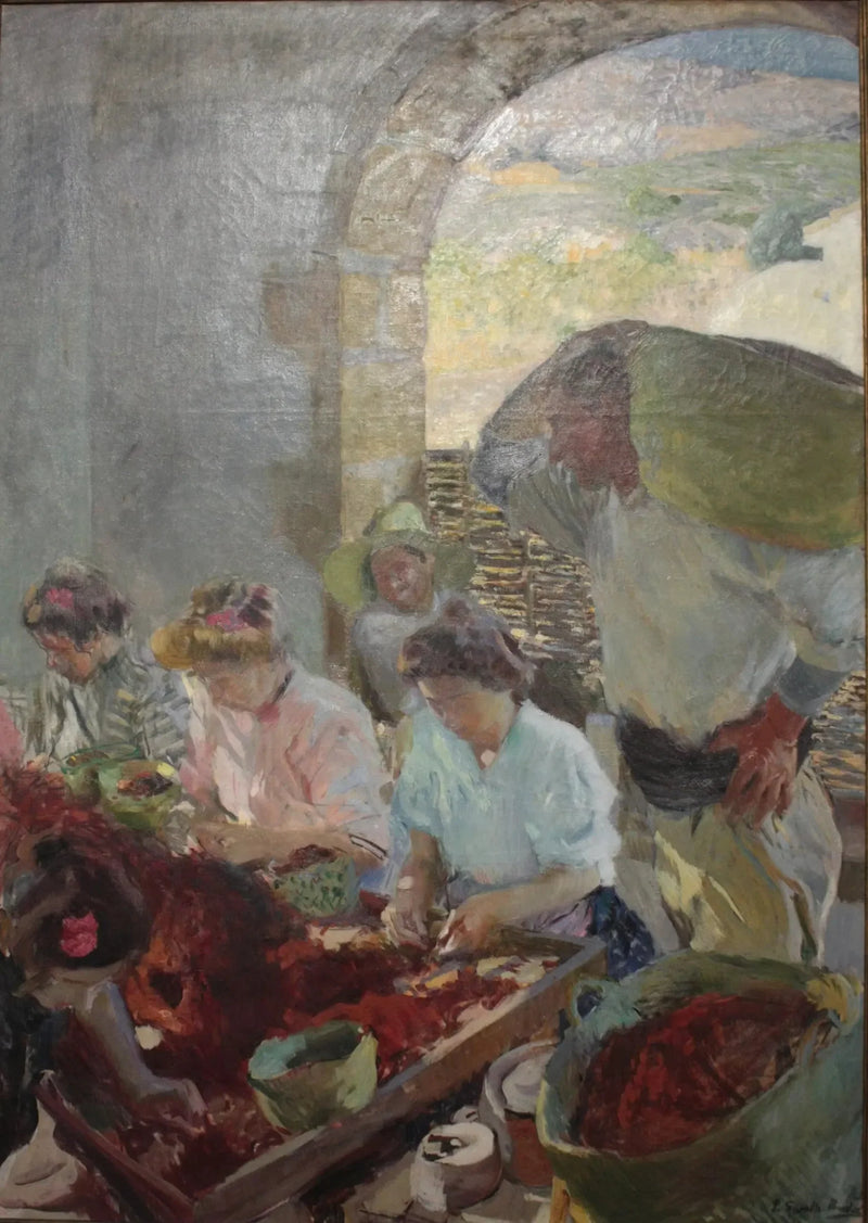 De Voorbereiding van de Rozijnen - Joaquín Sorolla