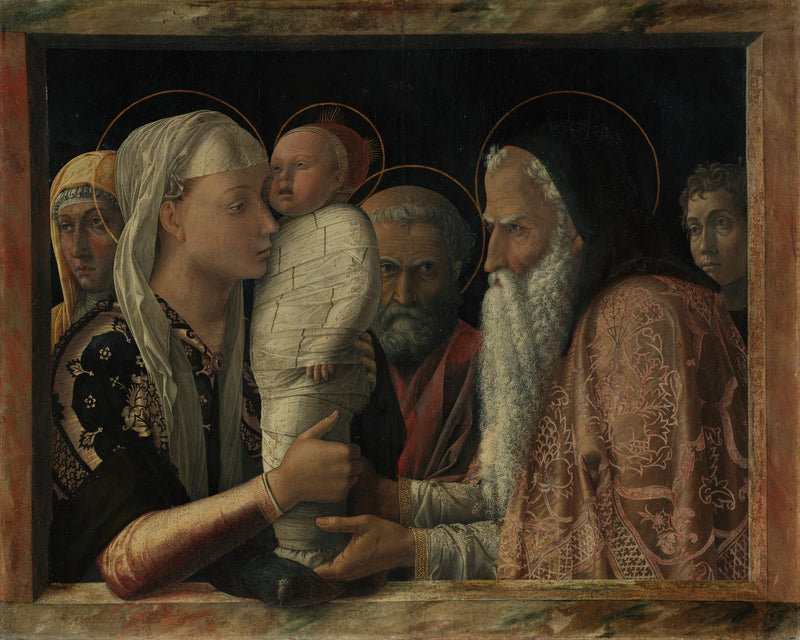 De Presentatie in de Tempel - Andrea Mantegna