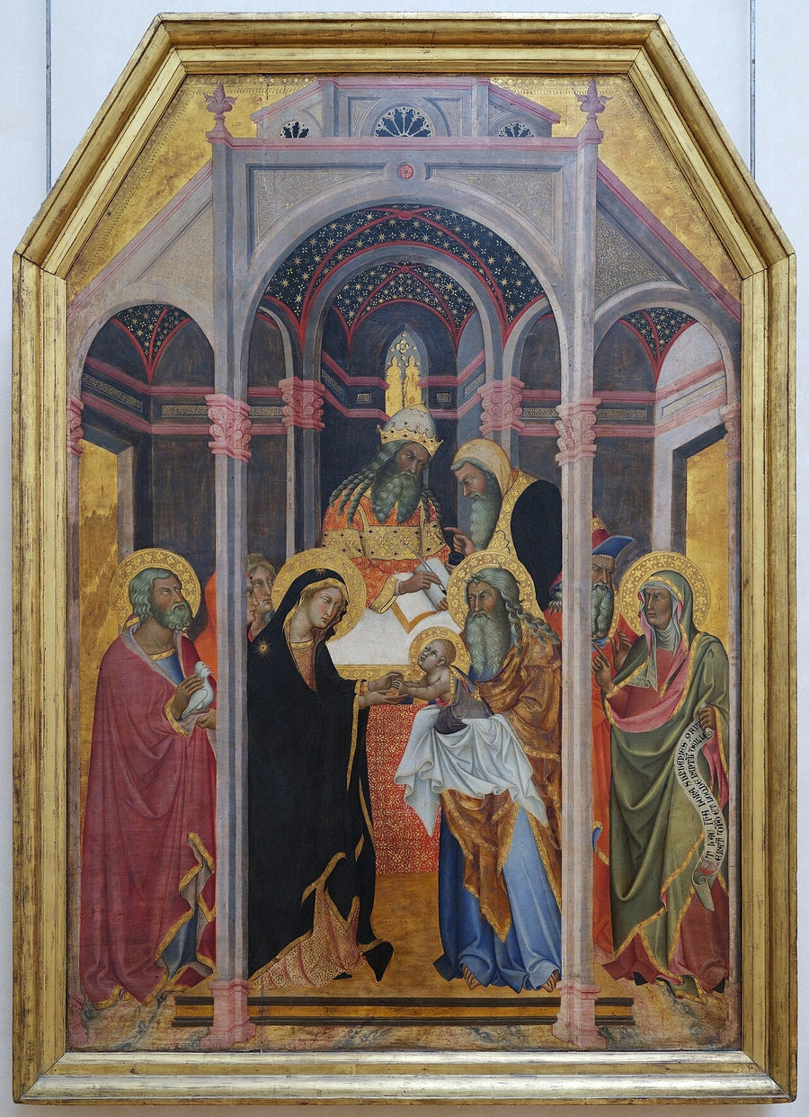 De Presentatie in de Tempel - Bartolo di Fredi