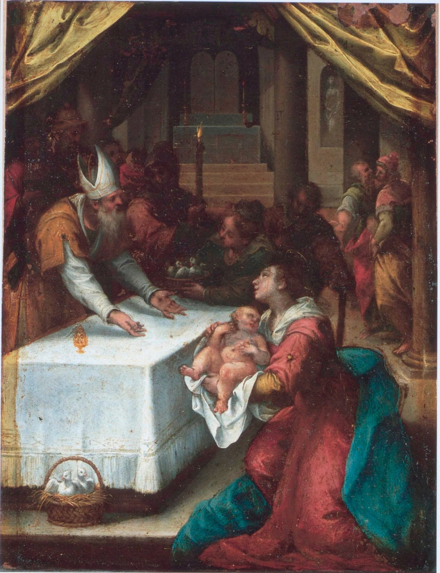 De Presentatie in de Tempel - Denis Calvaert