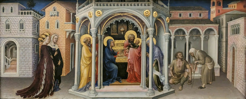 De Presentatie in de Tempel - Gentile da Fabriano