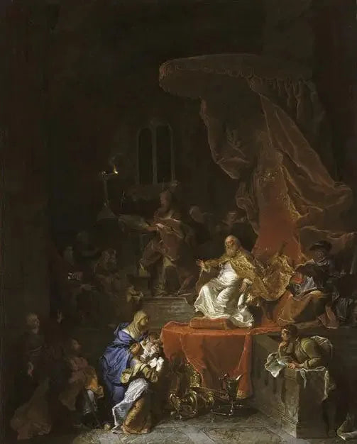 De Presentatie in de Tempel - Hyacinthe Rigaud