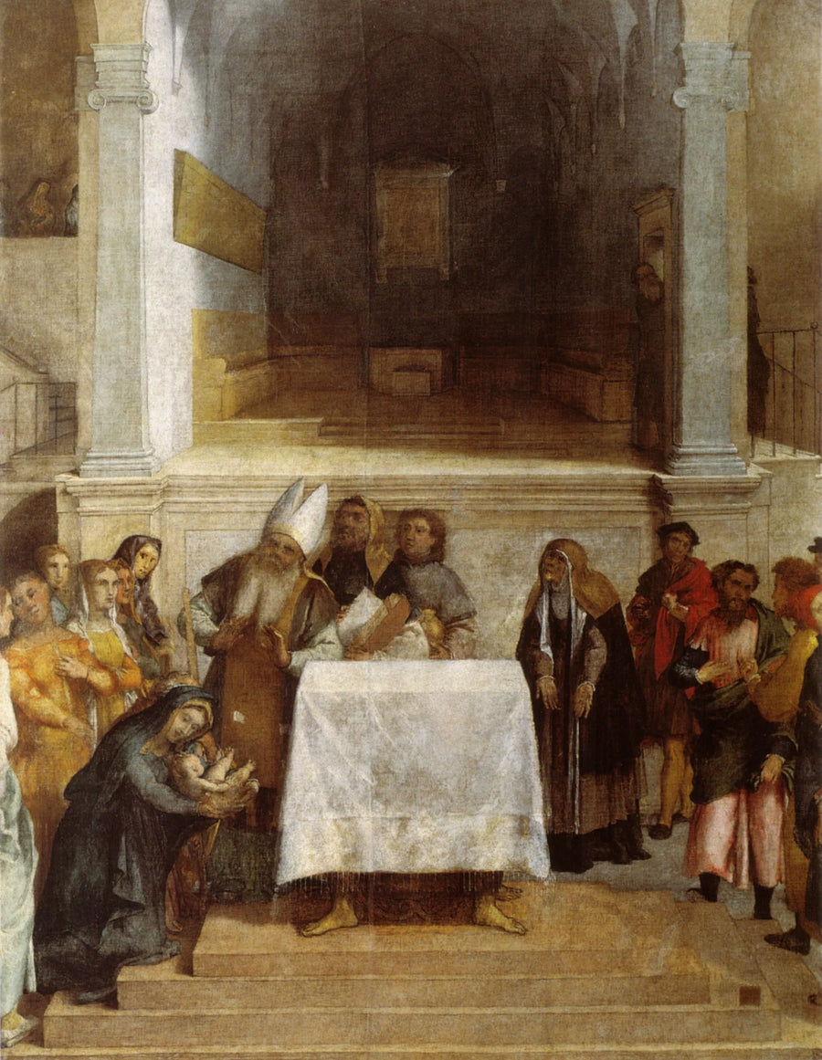 De Presentatie in de Tempel - Lorenzo Lotto