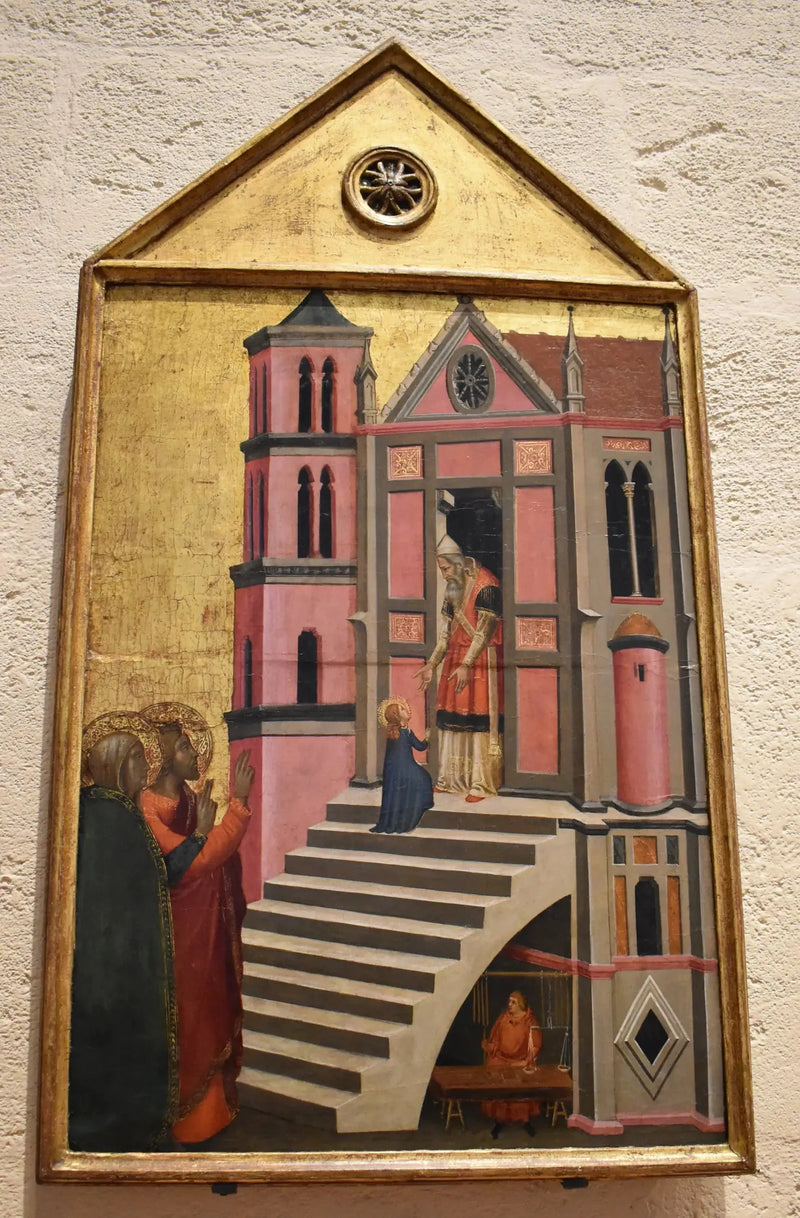 De presentatie van Maagd in de Tempel - Giotto