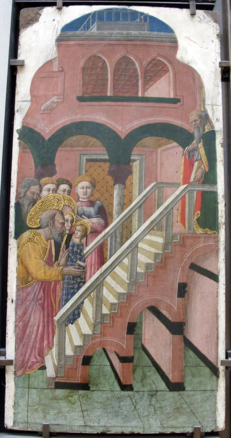 De Presentatie van de Maagd in de Tempel - Giovanni Francesco da Rimini