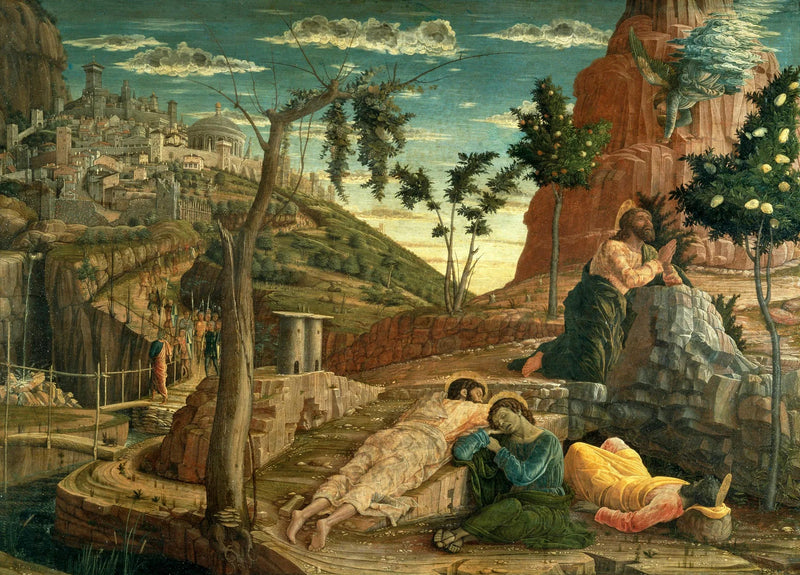 Het gebed in de Olijfgaard - Andrea Mantegna