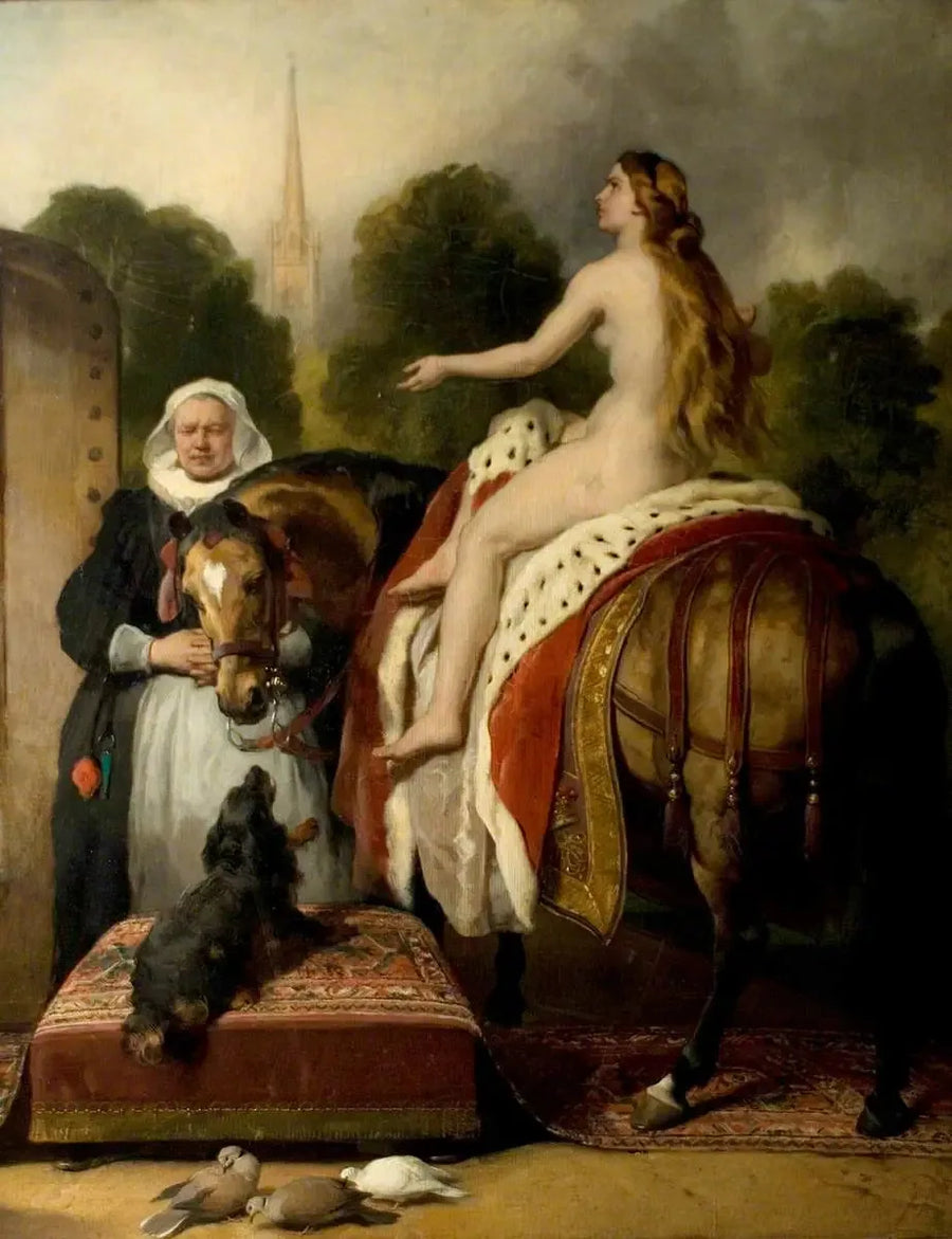 Het gebed van Lady Godiva - Edwin Henry Landseer

Source:
La prière de Lady Godiva - Edwin Henry Landseer