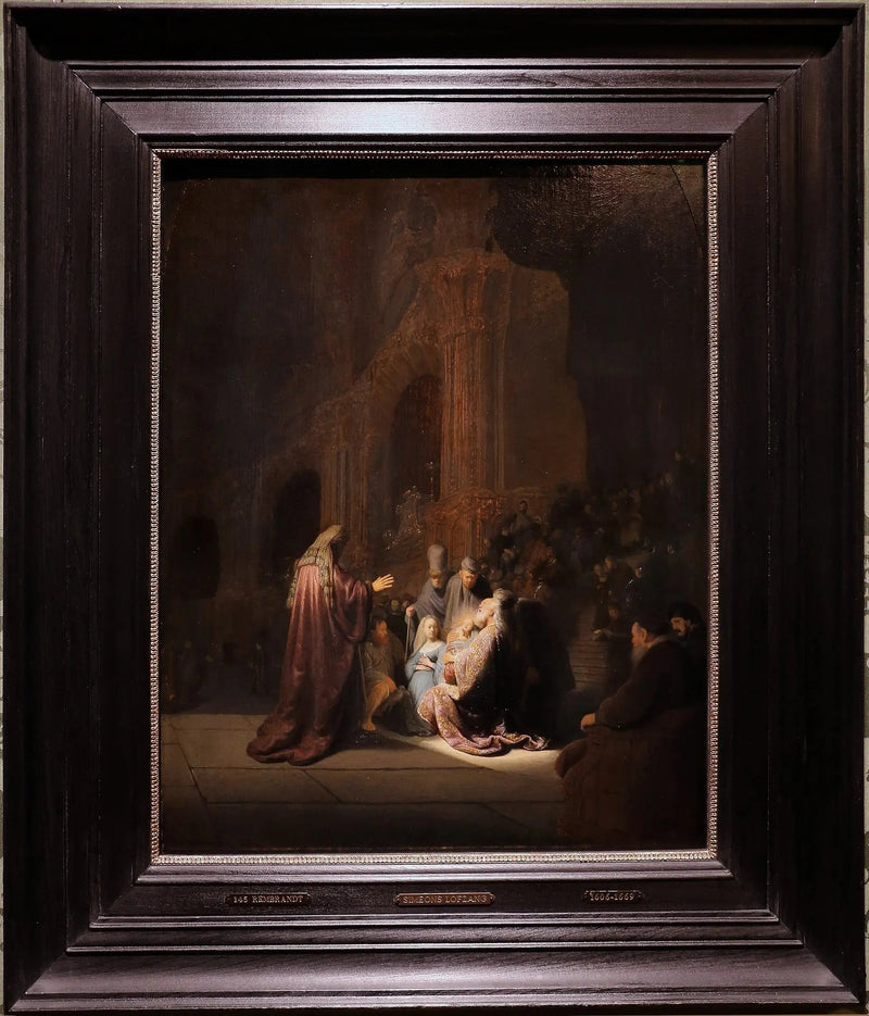 Het Gebed van Simeon - Rembrandt
