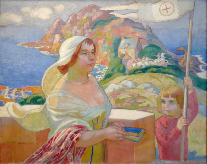 De prinses in de toren - Maurice Denis