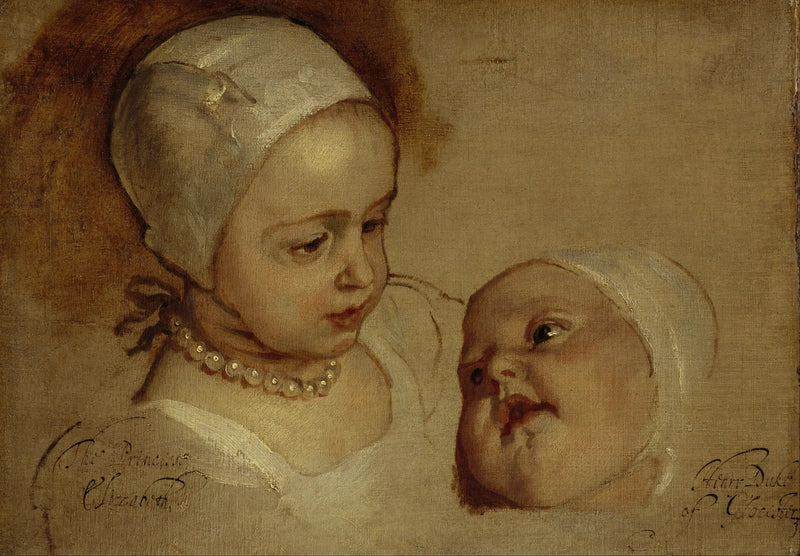 De prinses Elizabeth en prinses Anne - Antoine van Dyck

Source:
La princesse Elizabeth et la princesse Anne - Antoine van Dyck