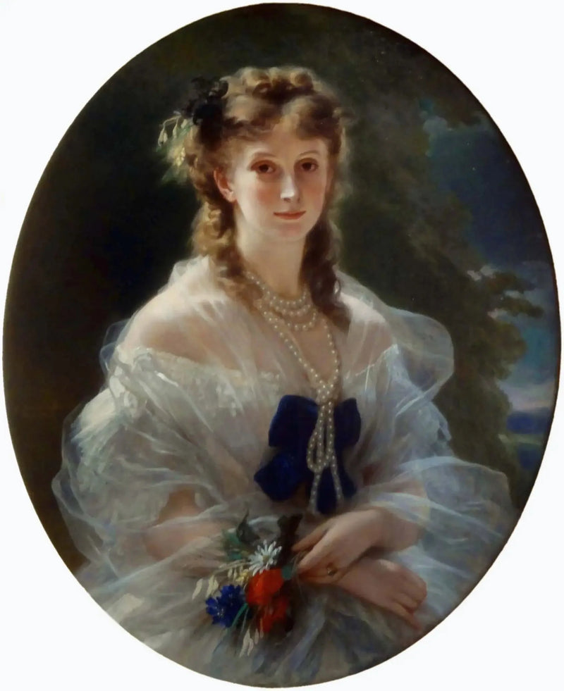 De prinses Sophie Troubetskoï, hertogin van Morny - Franz Xaver Winterhalter

Source:
La Princesse Sophie Troubetskoï, duchesse de Morny - Franz Xaver Winterhalter