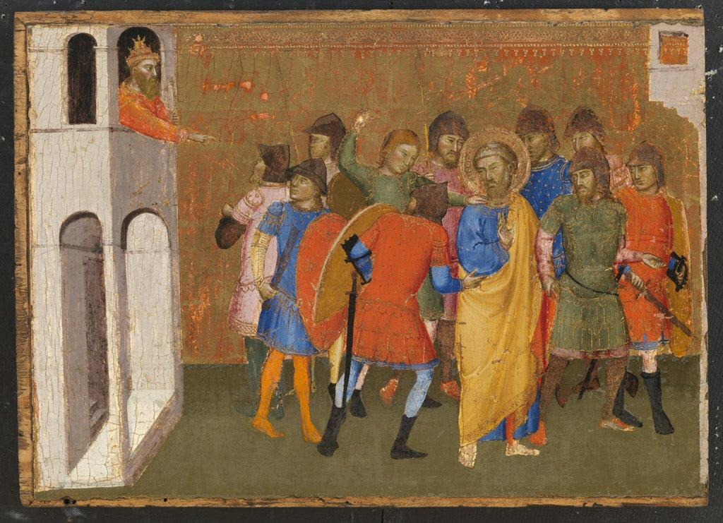 La prise de Saint Pierre - Jacopo di Cione - Alpha Reproduction