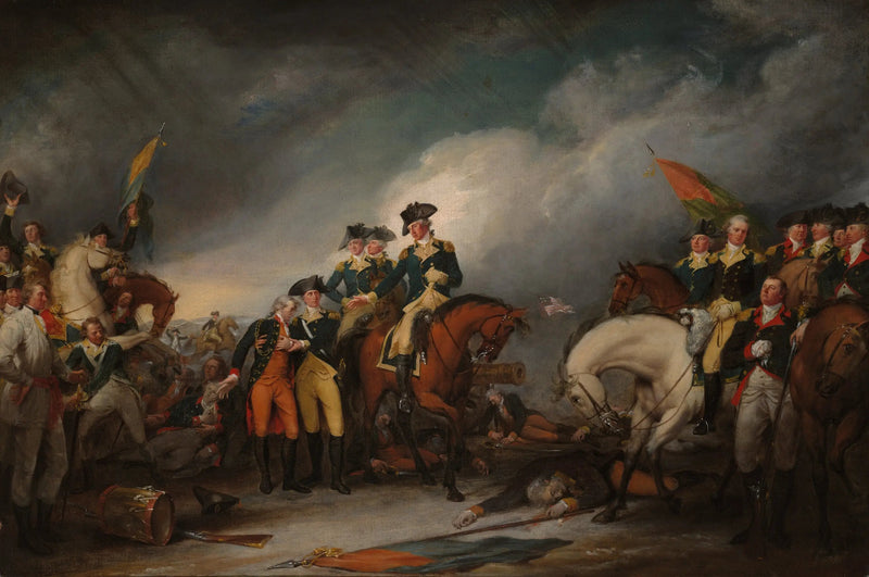 De verovering van Hessois in Trenton, op 26 december 1776 - John Trumbull

Source:
La prise des Hessois à Trenton, le 26 décembre 1776 - John Trumbull