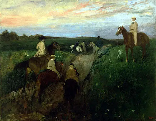 De Paardrijtocht - Edgar Degas