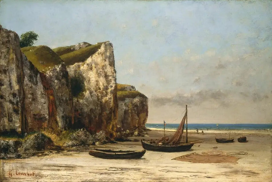 De Promenade - Gustave Courbet