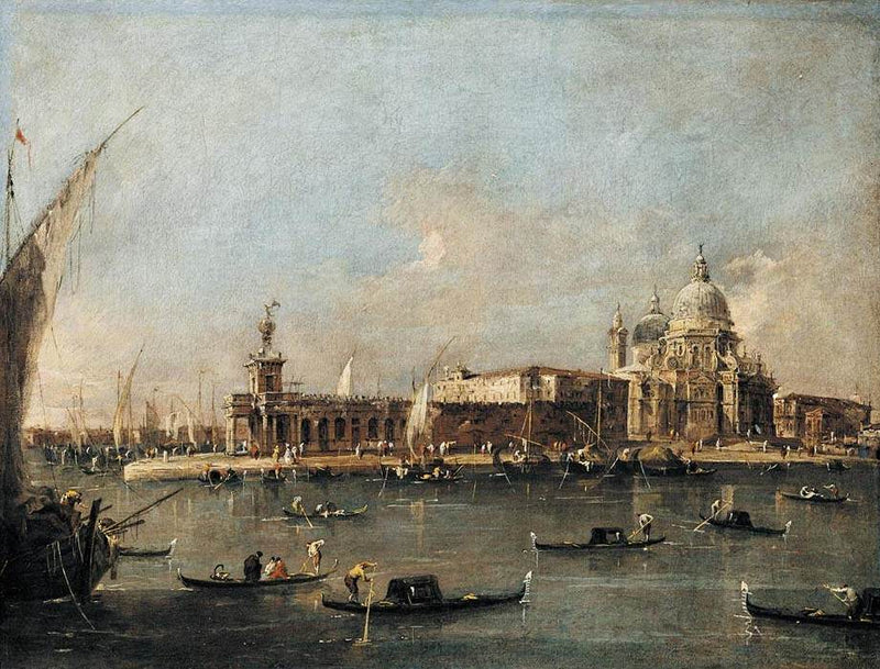De Punta di Dogana - Francesco Guardi