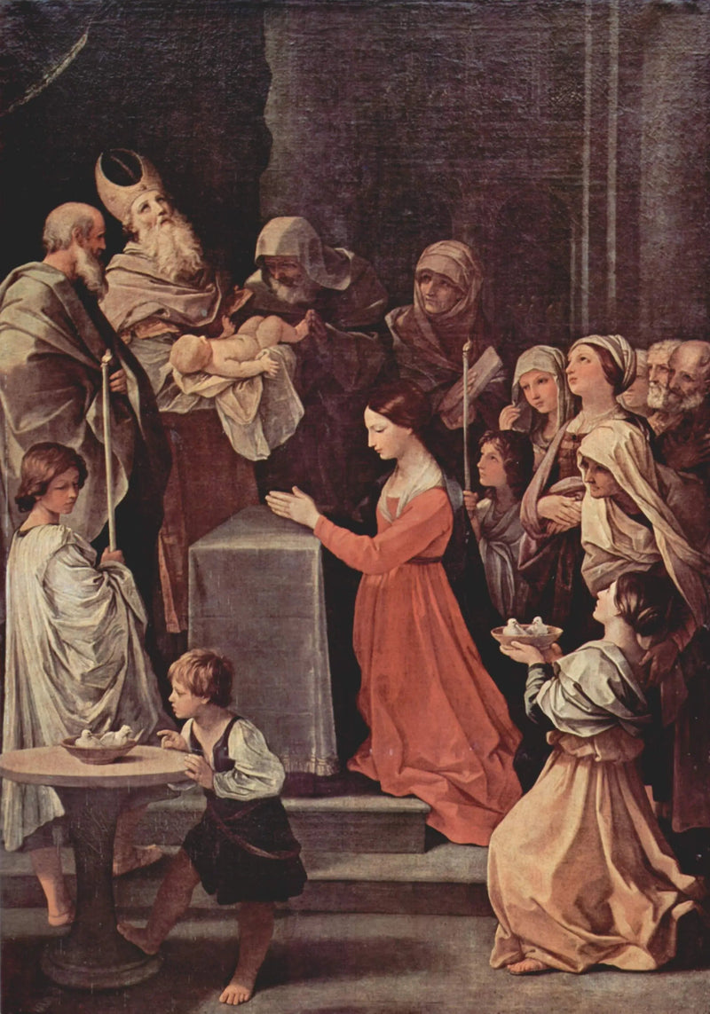 De zuivering van de Maagd - Guido Reni