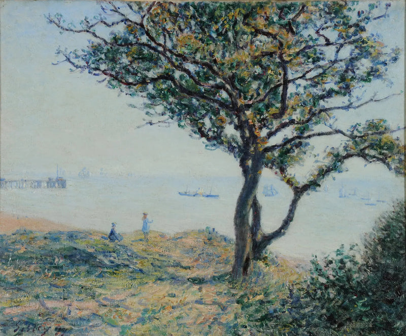 De haven van Cardiff - Alfred Sisley