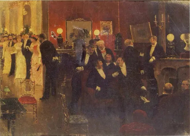 De ontvangst - Jean Béraud

Source:
La réception - Jean Béraud
