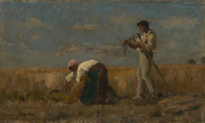 De oogst - Jules Breton