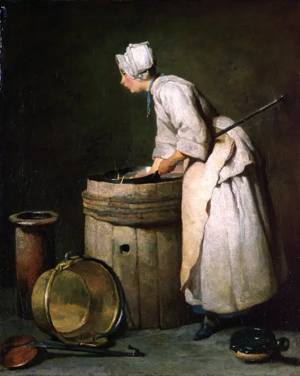 De Récureuse - Jean Simeón Chardin