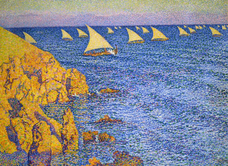 De Regatta - Théo van Rysselberghe