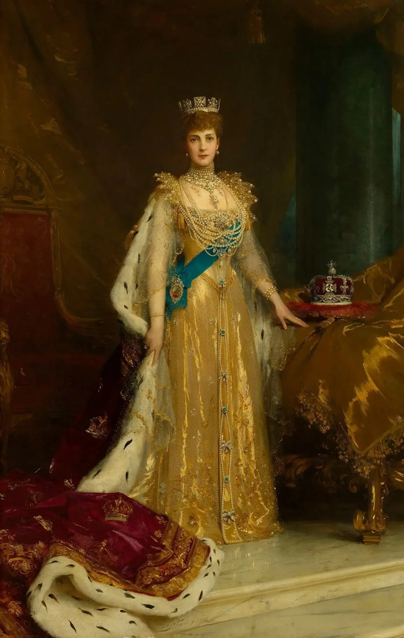 De koningin Alexandra (1844-1925) - Luke Fildes

Source:
La reine Alexandra (1844-1925) - Luke Fildes