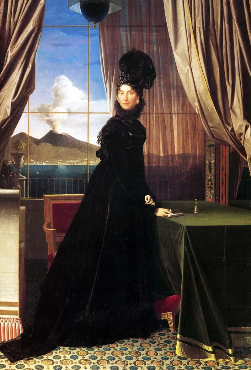 Koningin Caroline Murat - Jean-Auguste-Dominique Ingres