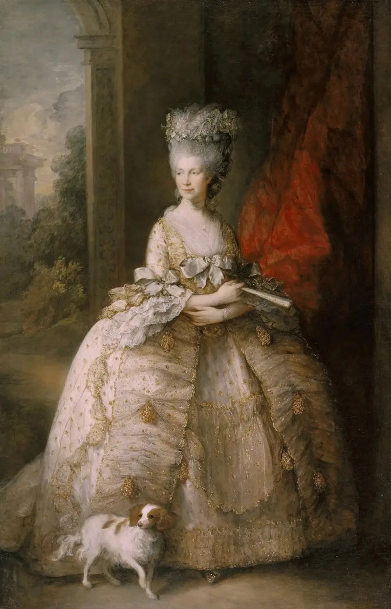 De koningin Charlotte (1744-1818) - Thomas Gainsborough

Source:
La reine Charlotte (1744-1818) - Thomas Gainsborough