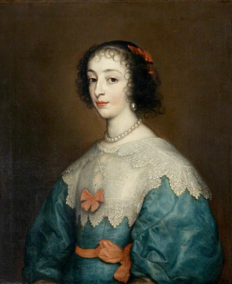 De koningin Henriette Marie (1609–1669) - Antoine van Dyck

Source:
La reine Henriette Marie (1609–1669) - Antoine van Dyck