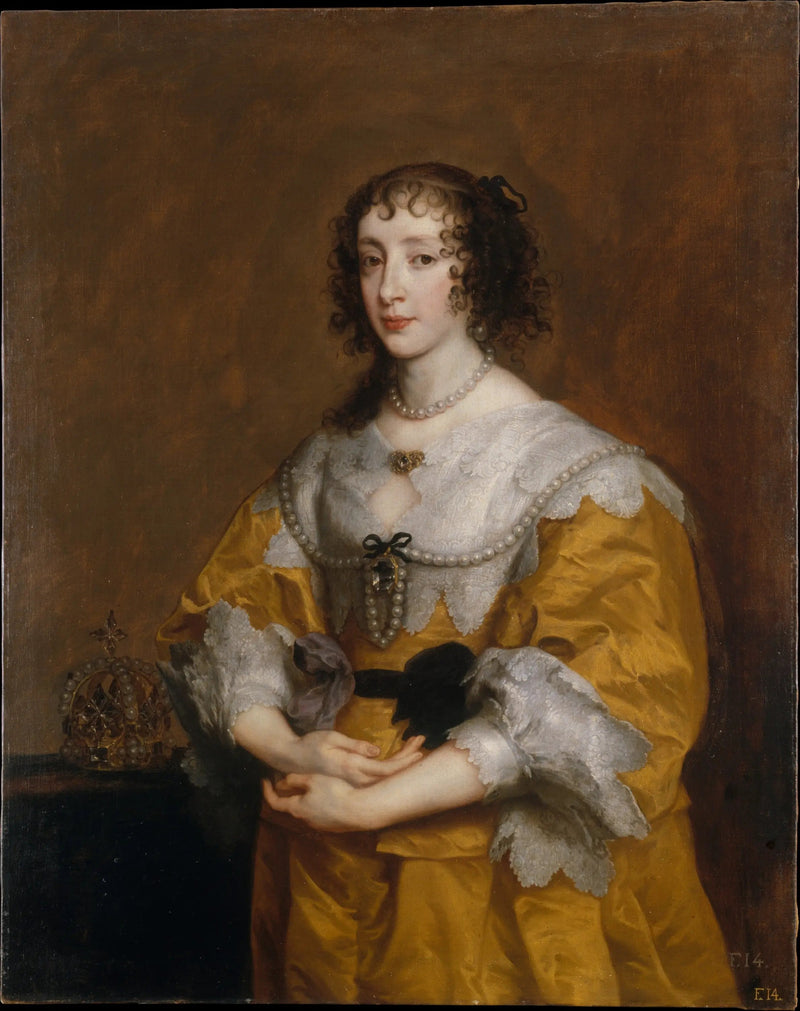 De koningin Henriette Marie - Antoine van Dyck

Source:
La reine Henriette Marie - Antoine van Dyck