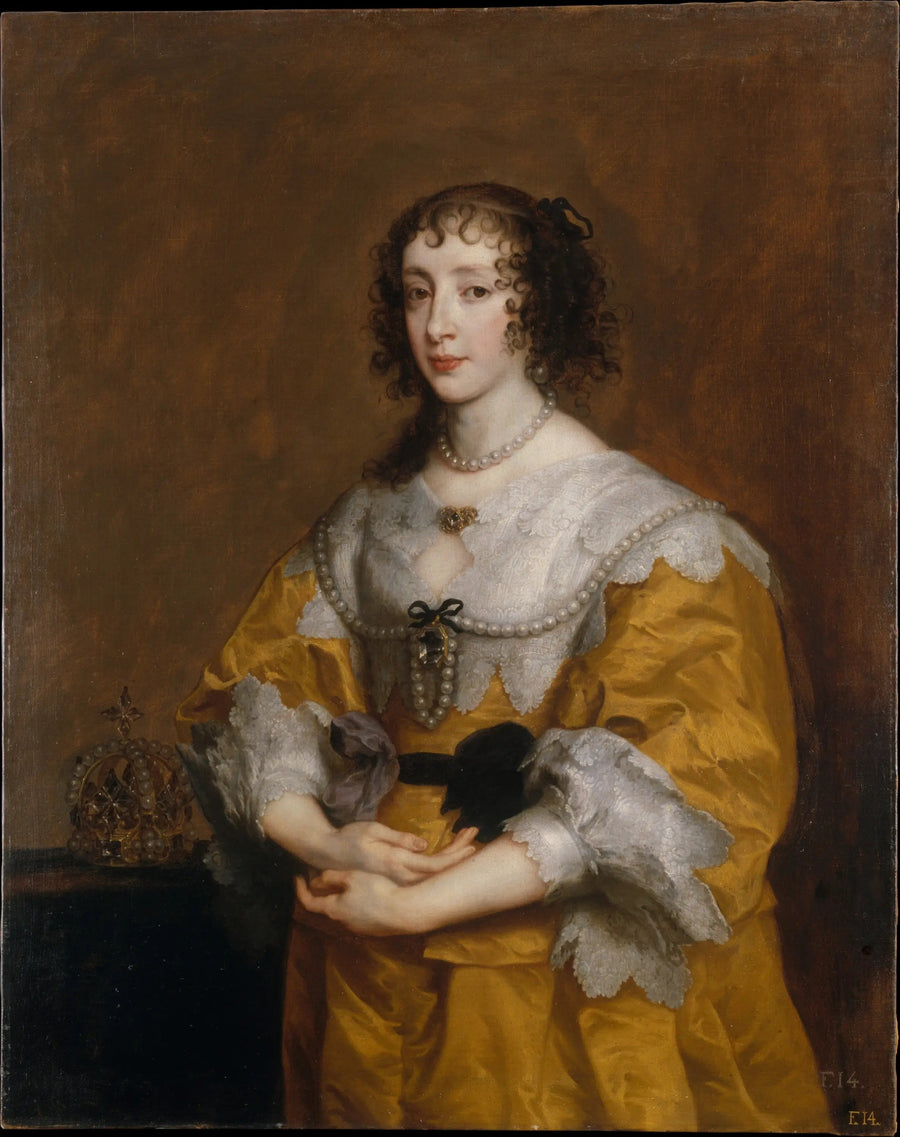 De koningin Henriette Marie - Antoine van Dyck

Source:
La reine Henriette Marie - Antoine van Dyck