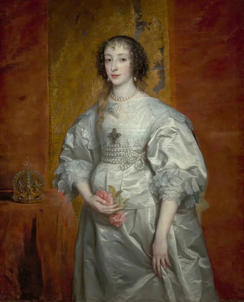 De koningin Henriette Marie - Antoine van Dyck

Source:
La reine Henriette Marie - Antoine van Dyck