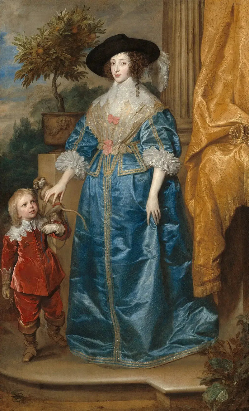 De koningin Henriette Marie en haar zoon, Sir Jeffrey Hudson - Antoine van Dyck

Source:
La reine Henriette Marie et son fils, Sir Jeffrey Hudson - Antoine van Dyck