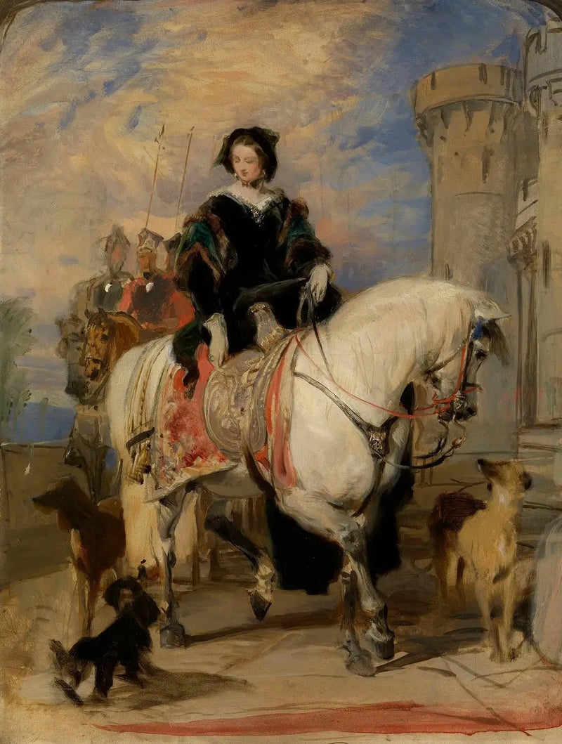 De koningin Victoria (1819-1901) te paard - Edwin Henry Landseer

Source:
La reine Victoria (1819-1901) à cheval - Edwin Henry Landseer