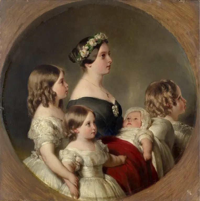 Koningin Victoria (1819-1901) met haar vier oudste kinderen - Franz Xaver Winterhalter

Source:
La reine Victoria (1819-1901) avec ses quatre enfants aînés - Franz Xaver Winterhalter