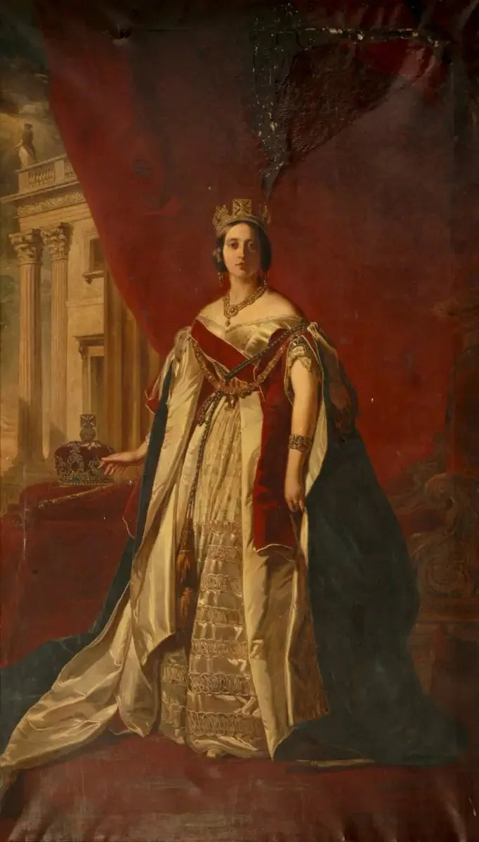 De koningin Victoria (1819–1901) - Franz Xaver Winterhalter

Source:
La reine Victoria (1819–1901) - Franz Xaver Winterhalter