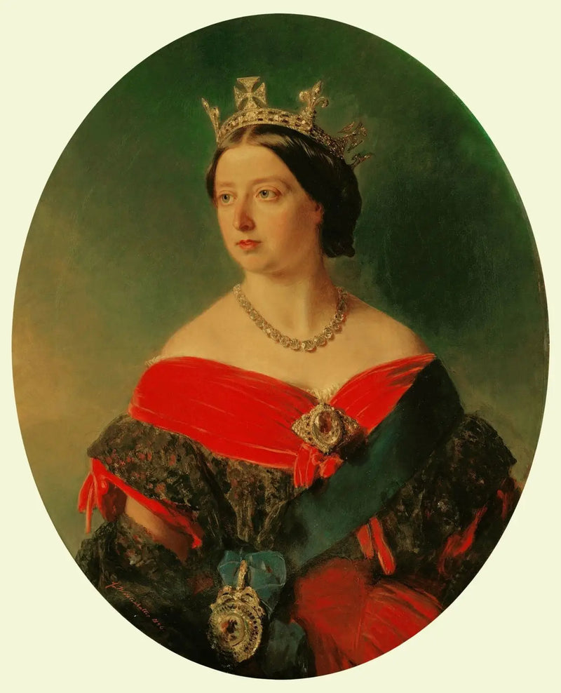 De koningin Victoria (1819-1901) - Franz Xaver Winterhalter

Source:
La reine Victoria (1819-1901) - Franz Xaver Winterhalter