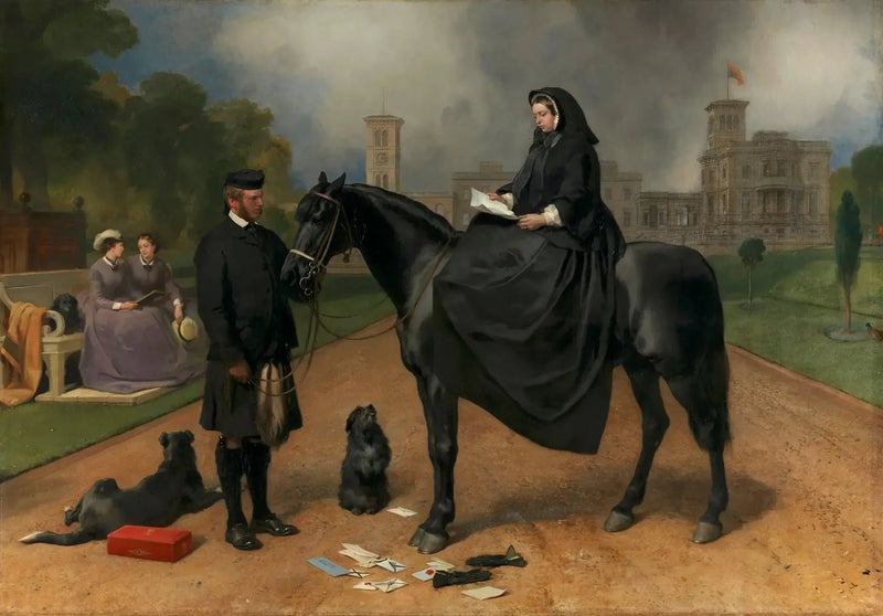 Koningin Victoria in Osborne - Edwin Henry Landseer

Source:
La reine Victoria à Osborne - Edwin Henry Landseer
