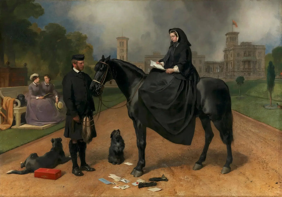 Koningin Victoria in Osborne - Edwin Henry Landseer

Source:
La reine Victoria à Osborne - Edwin Henry Landseer