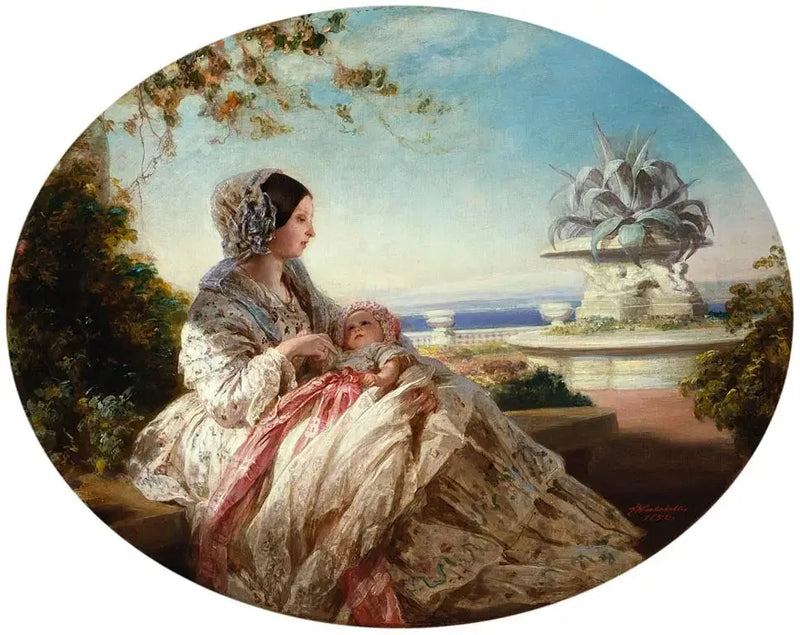 Koningin Victoria met Prins Arthur - Franz Xaver Winterhalter

Source:
La reine Victoria avec le prince Arthur - Franz Xaver Winterhalter