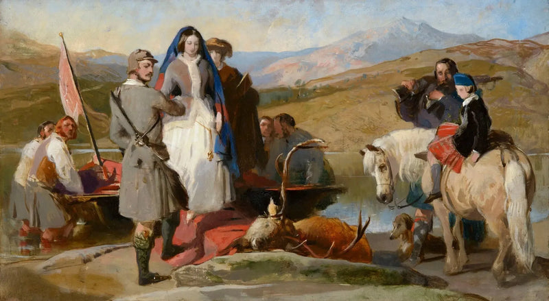 Koningin Victoria landt aan Loch Muick - Edwin Henry Landseer

Source:
La reine Victoria débarque au Loch Muick - Edwin Henry Landseer