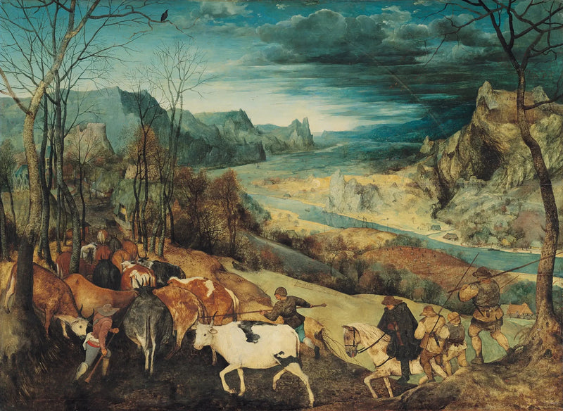 De Terugkeer van de Herden - Pieter Brueghel de Oude