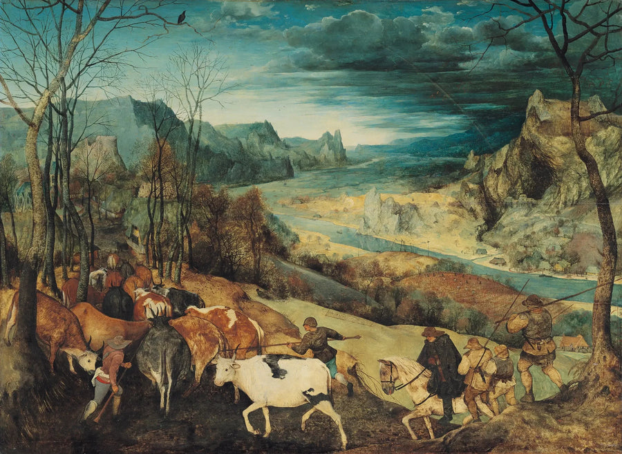De Terugkeer van de Herden - Pieter Brueghel de Oude