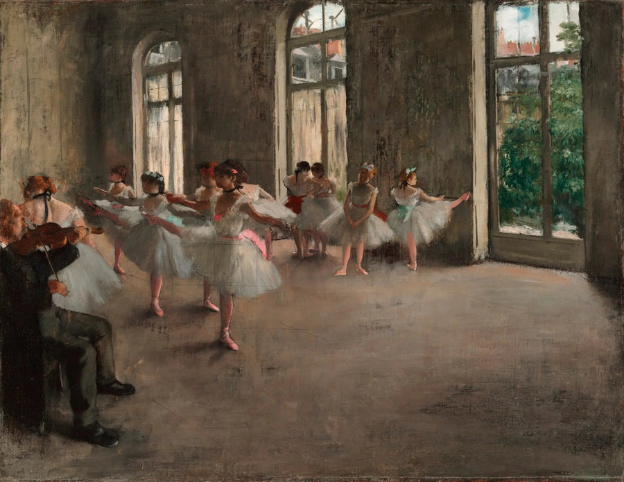 De herhaling - Edgar Degas
